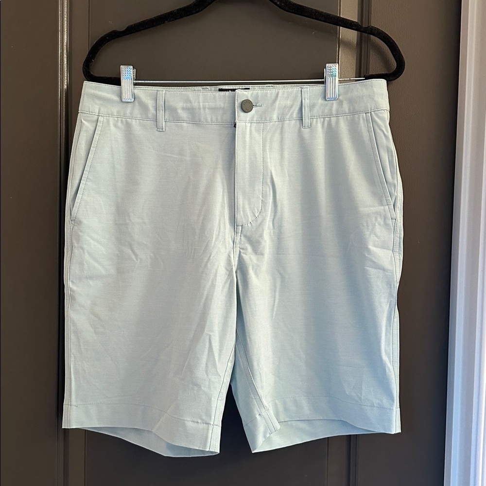 Faherty‎ All Fay Shorts Light Blue Size 32 9" inseam